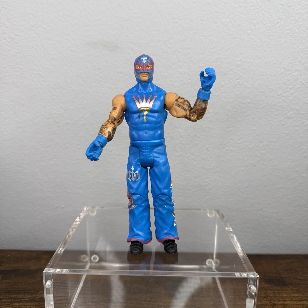 2011 Rey Mysterio Jr Best of 2013 Blue Series Action Figure WWE WWF AEW Mattel